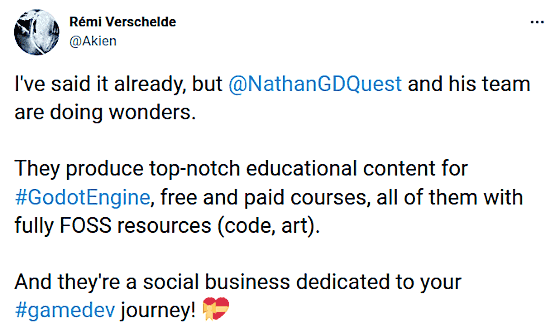 Akien tweet